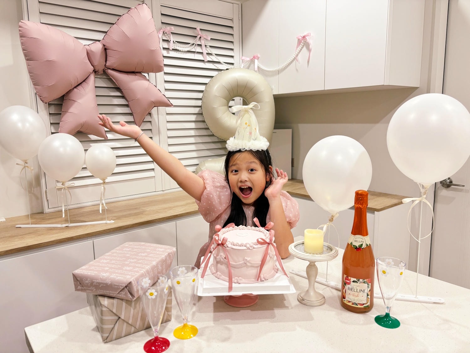 【Ingrid】九歲生日快樂!!粉紅蝴蝶結Ribbon Party 生日佈置❤ - 第10張圖 【Ingrid】九歲生日快樂!!粉紅蝴蝶結Ribbon Party 生日佈置❤