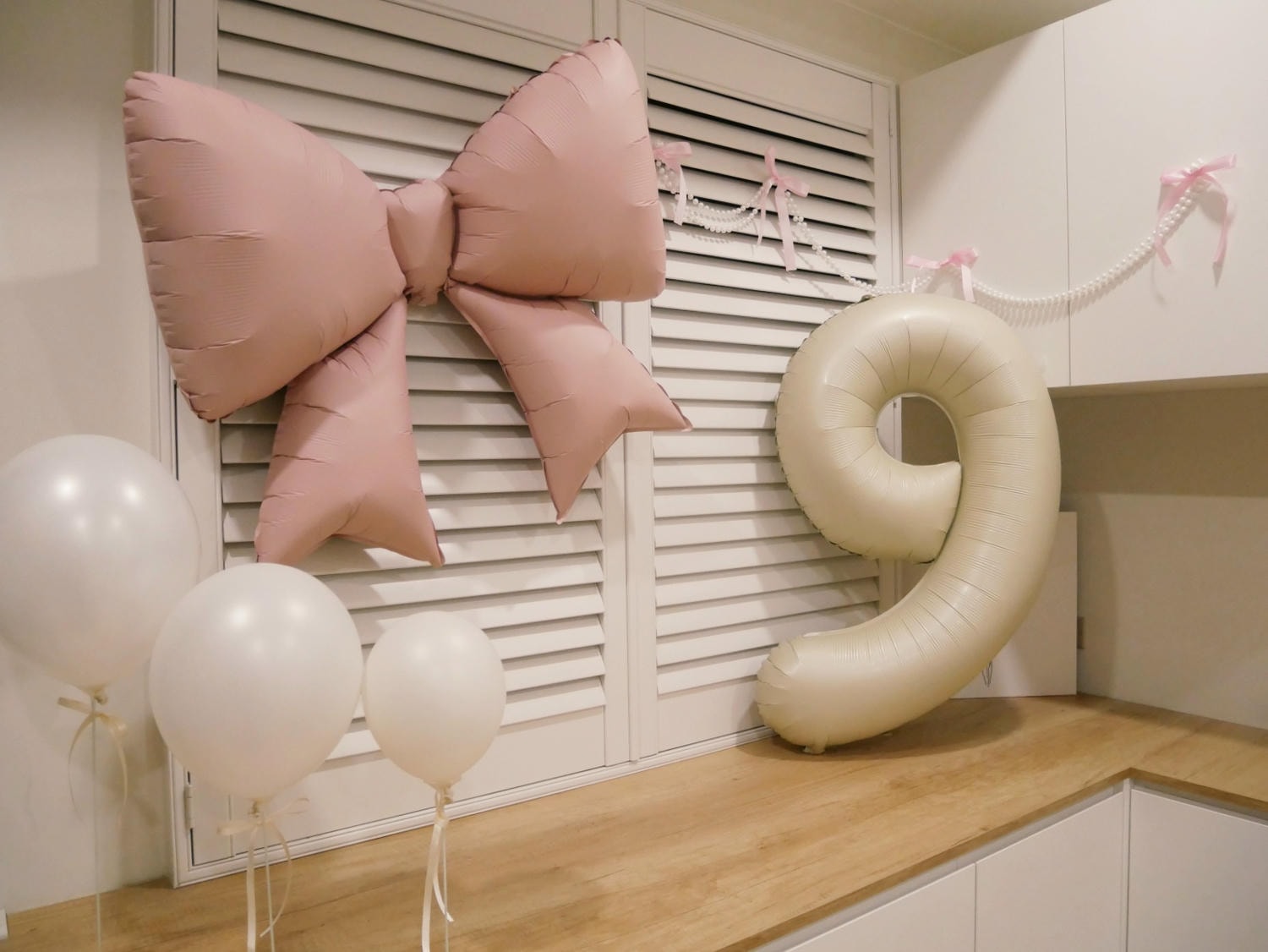 【Ingrid】九歲生日快樂!!粉紅蝴蝶結Ribbon Party 生日佈置❤ - 第8張圖 【Ingrid】九歲生日快樂!!粉紅蝴蝶結Ribbon Party 生日佈置❤