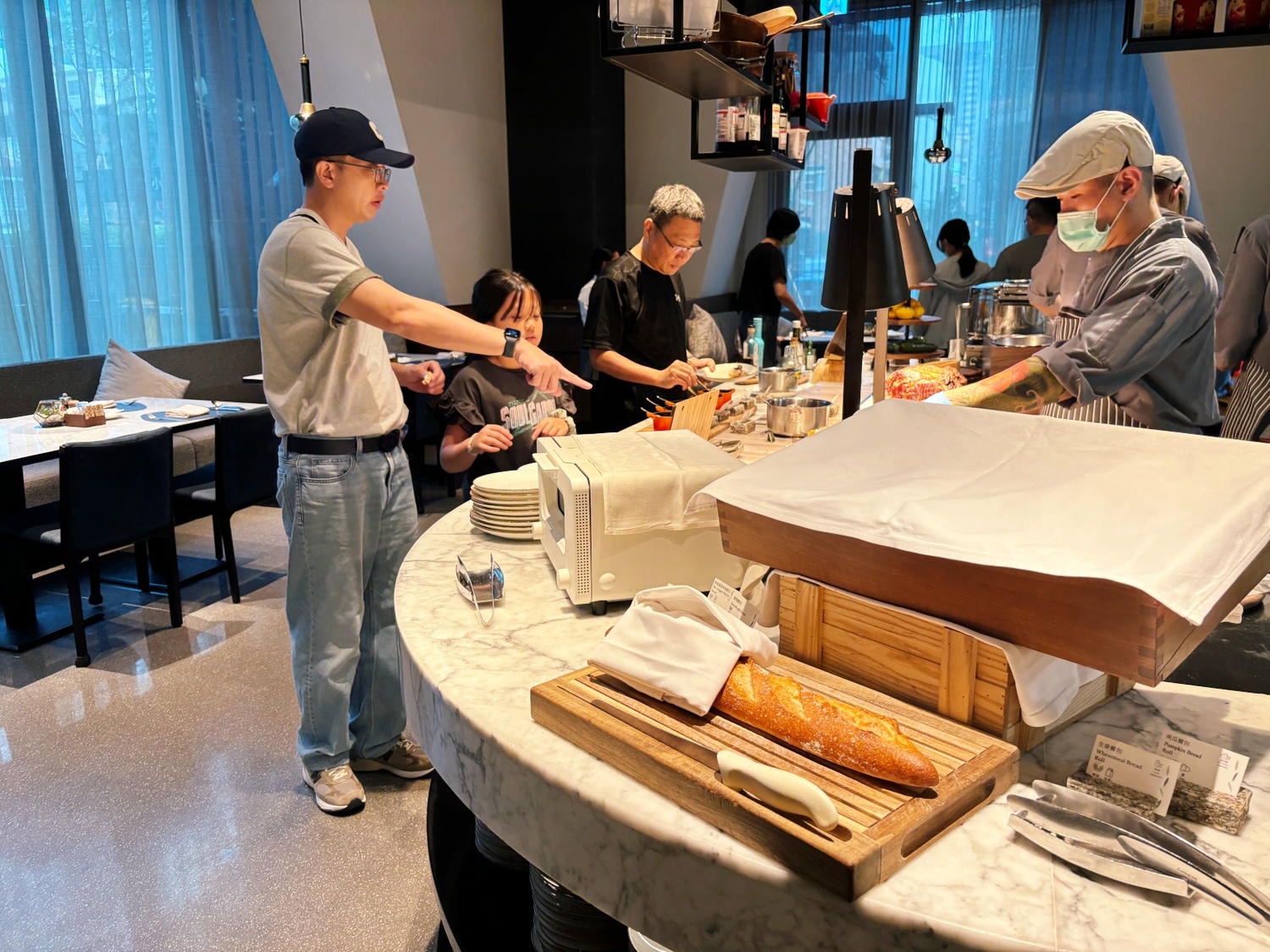 高雄洲際酒店「SEEDS 大地義式餐廳」精緻的假日早午餐。