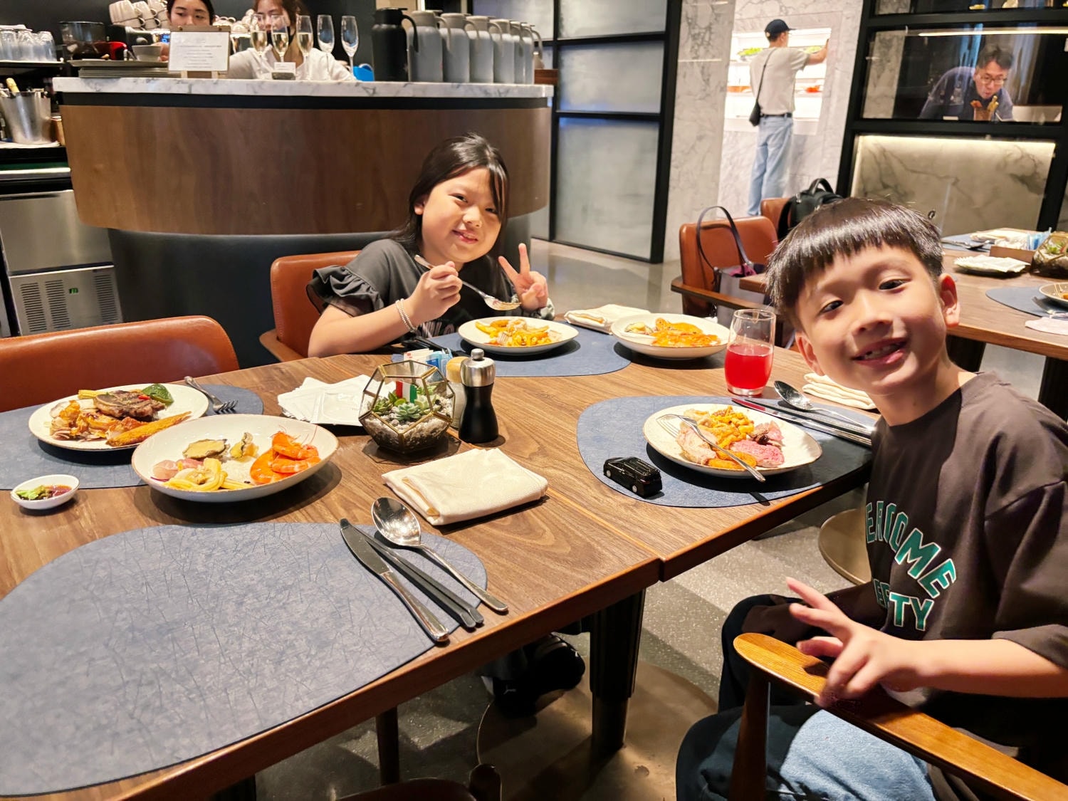 高雄洲際酒店「SEEDS 大地義式餐廳」精緻的假日早午餐。