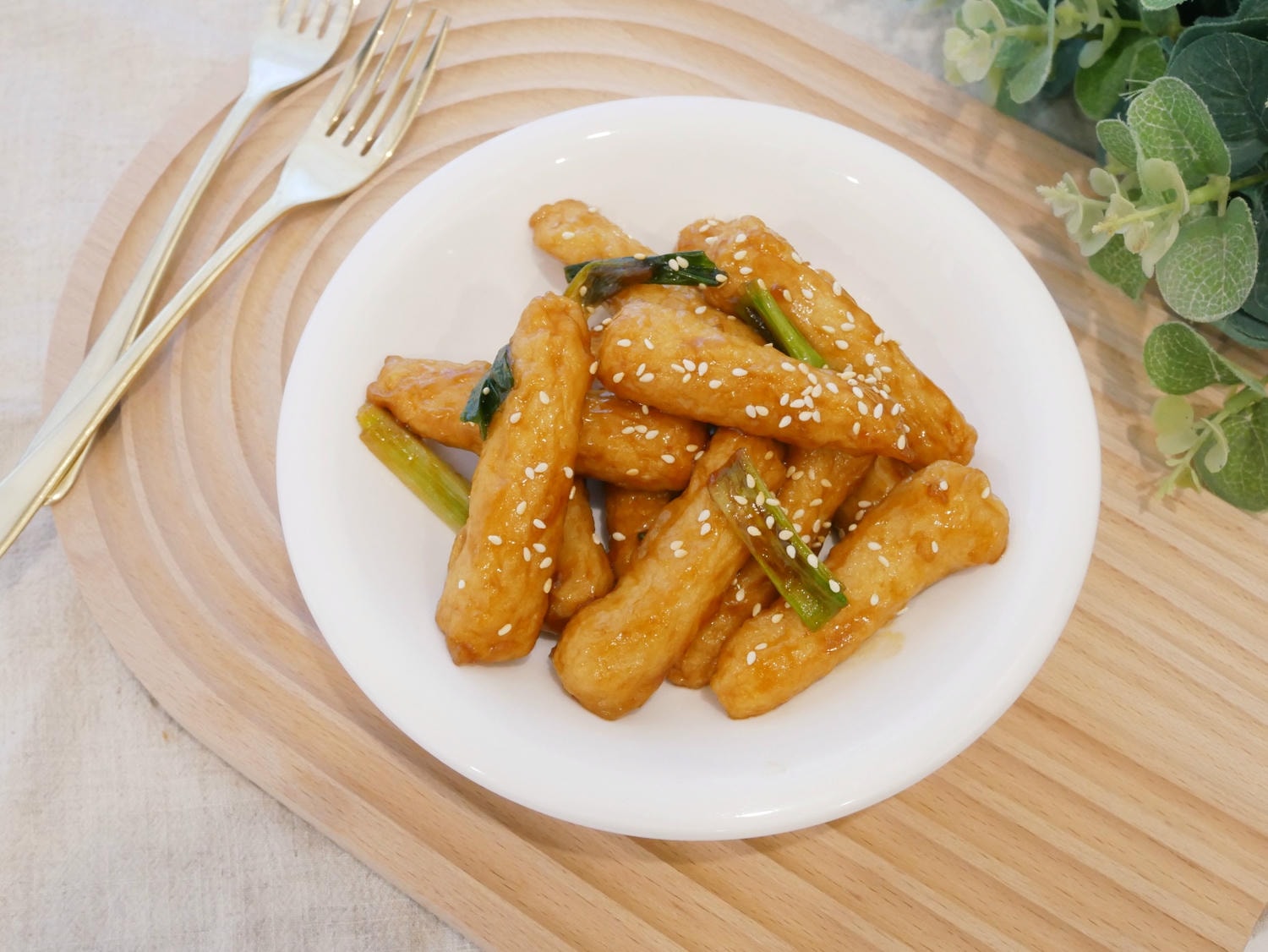 [My Little Kitchen] 零技巧「醬炒甜不辣」鹹香滋味好下飯！！