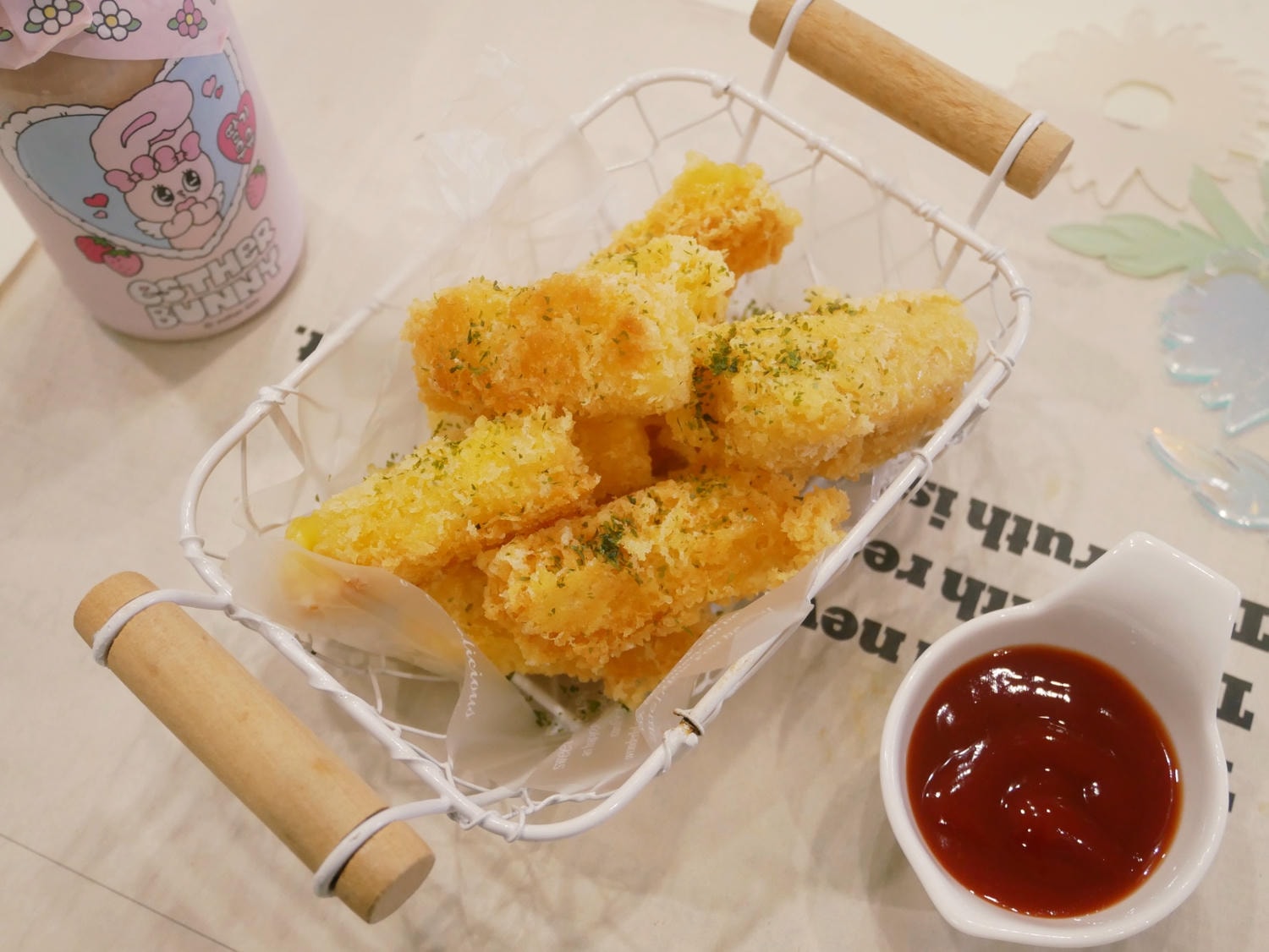 [My Little Kitchen] 簡單做「酥炸起士條」牽絲起士好邪惡！！