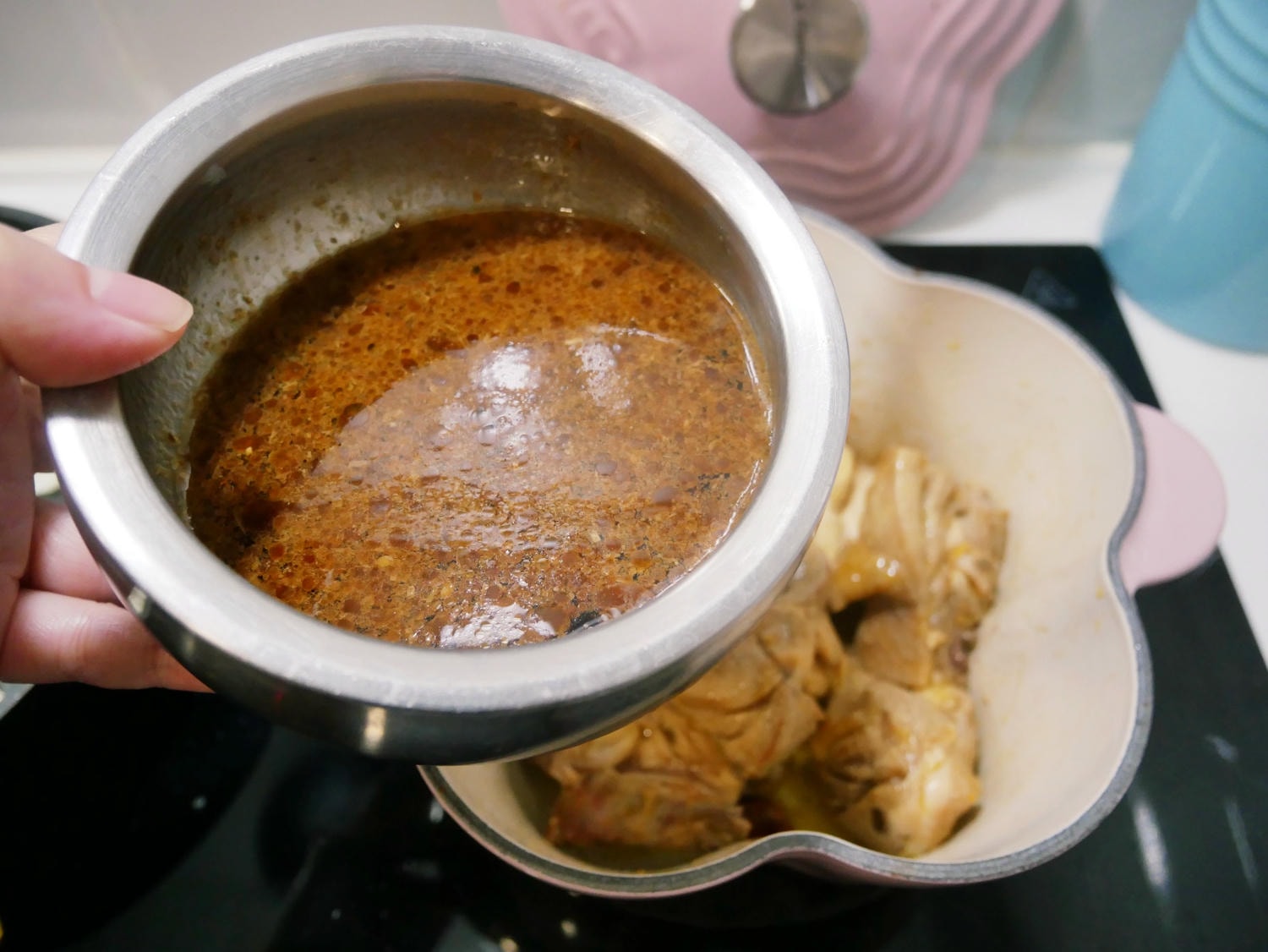 [My Little Kitchen] 好簡單「沙茶燉雞」這也太下飯了吧！！