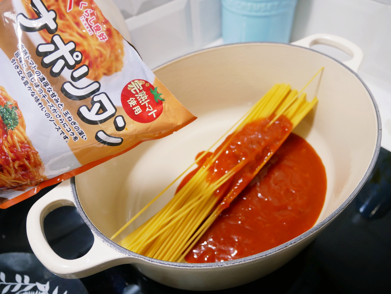 [My Little Kitchen] 一鍋到底「紅醬肉丸義大利麵」新手也能做！！