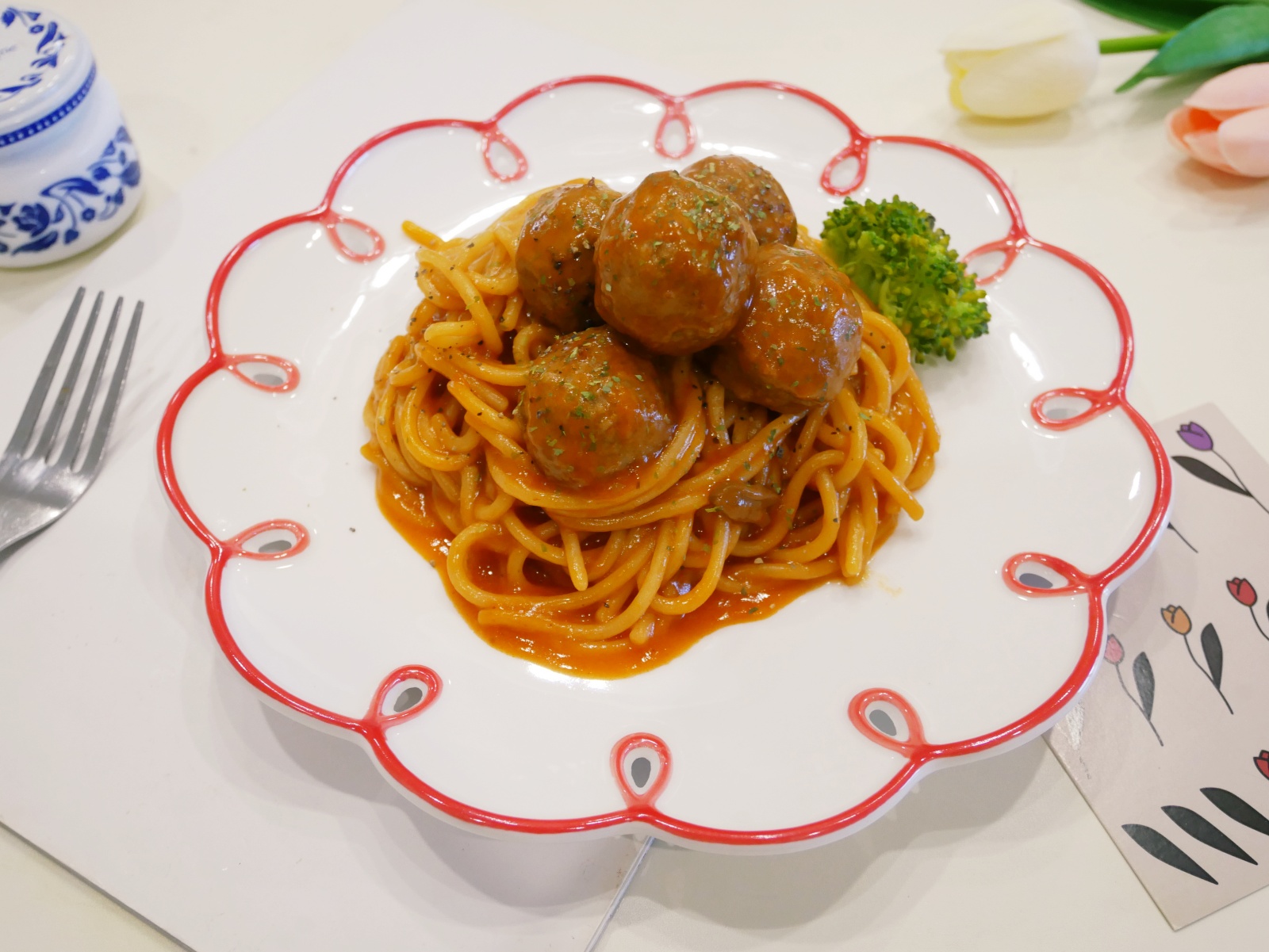 [My Little Kitchen] 一鍋到底「紅醬肉丸義大利麵」新手也能做！！