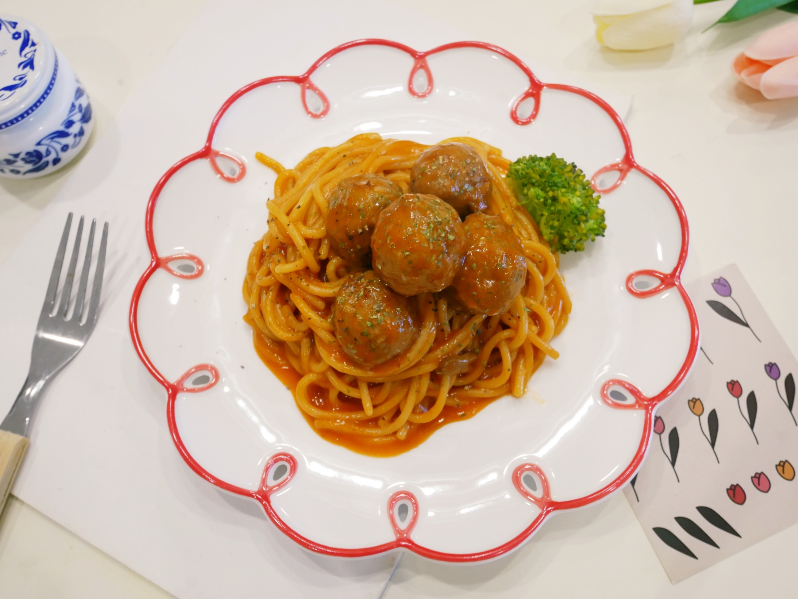 [My Little Kitchen] 一鍋到底「紅醬肉丸義大利麵」新手也能做！！