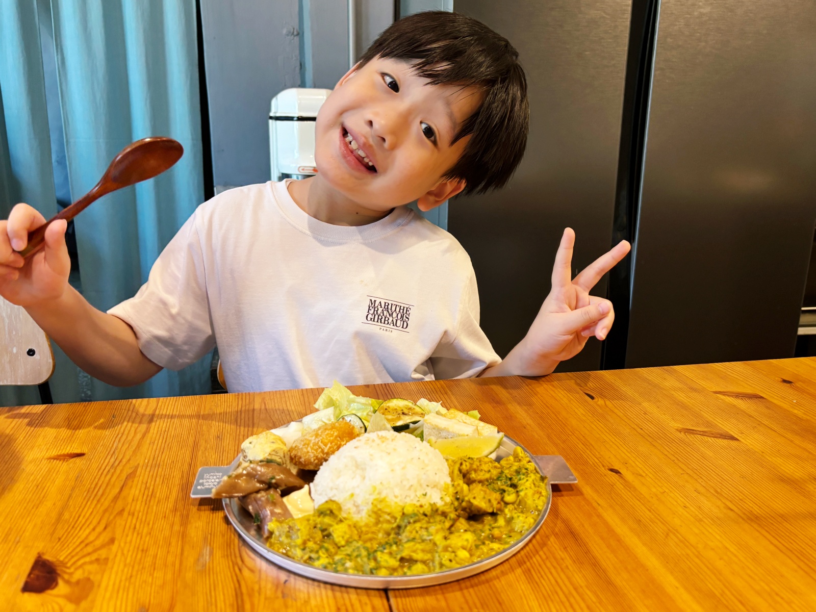高雄左營建業新村「江舟商店」獨特的香料咖哩飯專賣。 - 第1張圖 高雄左營建業新村「江舟商店」獨特的香料咖哩飯專賣。