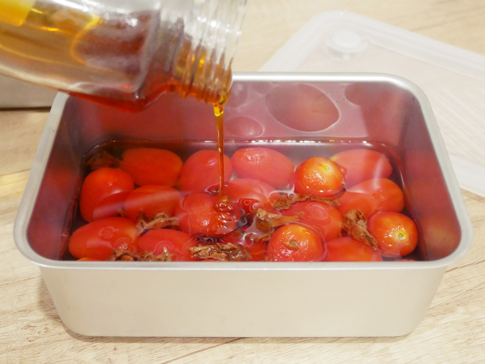 [My Little Kitchen] 好簡單「梅漬番茄」酸甜好開胃。
