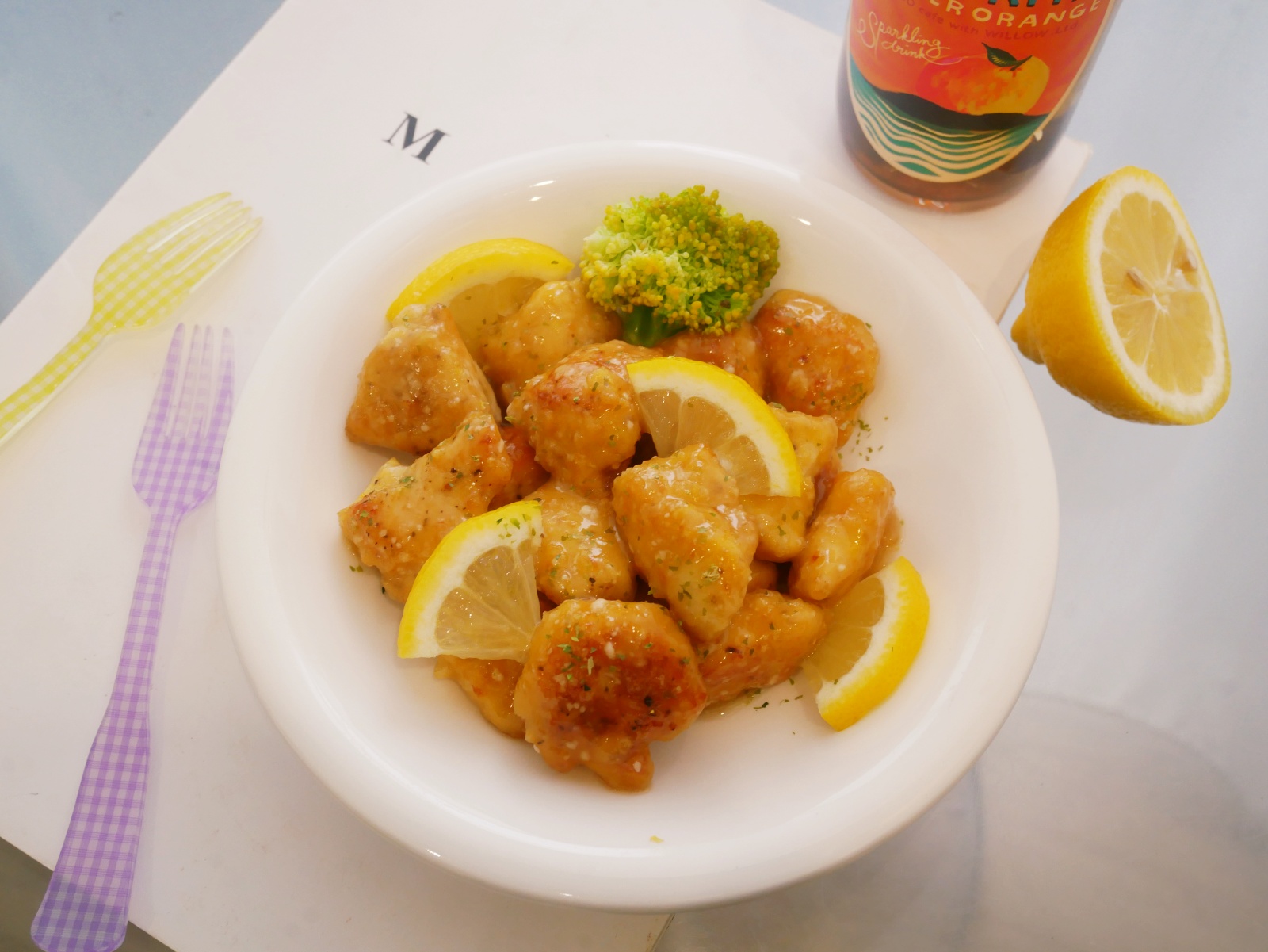 [My Little Kitchen] 平底鍋「檸檬蜜汁雞塊」酸甜多汁又鮮嫩！！